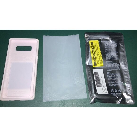 BENTOBEN Protective Phone Case White/Gold Pineapple Design For Samsung Galaxy S1 - Picture 2 of 5